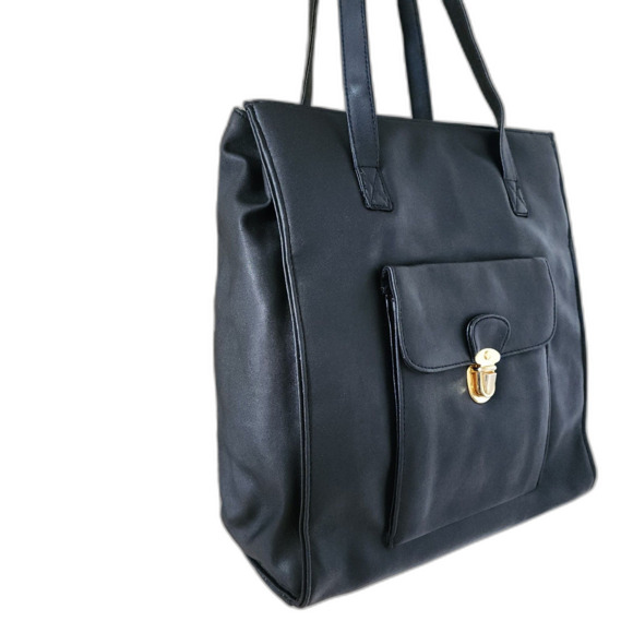 Tote Shoulder Bag Black - Picture 4 of 7